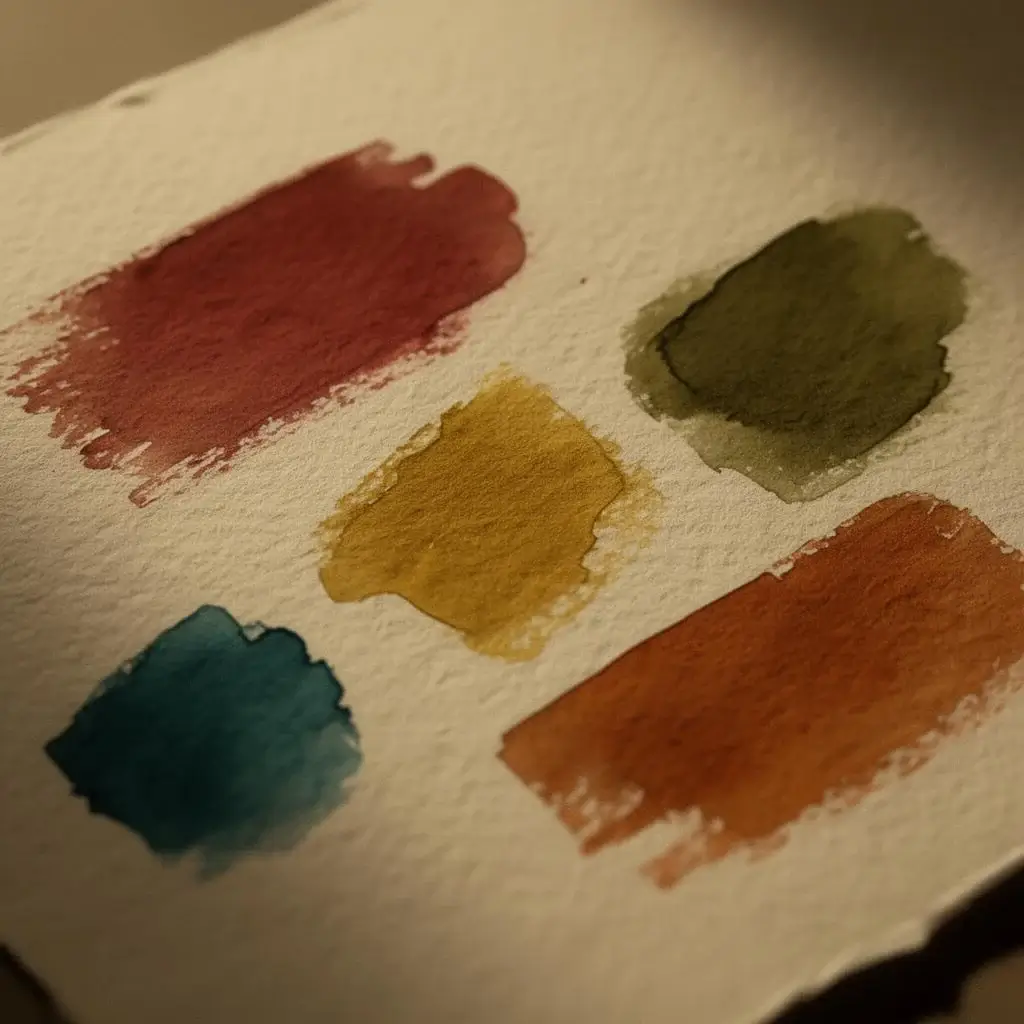 The Palette Warm tones, carefully calibrated.